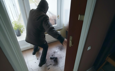 Tenta il furto in villa e simula di innaffiare il prato