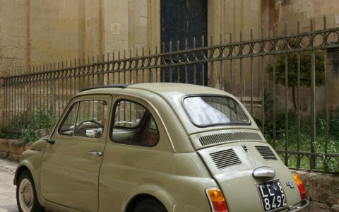 Le Fiat 500 storiche in raduno a Giaveno il 20 settembre